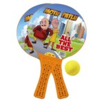 Toyzone Plastic Racket Set, Multicolour