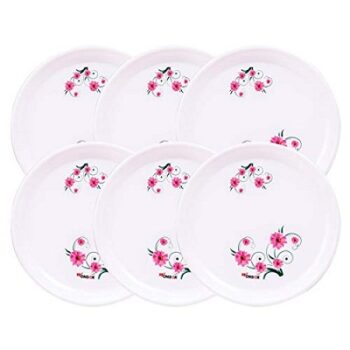 Wonder Microwave Safe Unbreakable Printed Round Full Plates