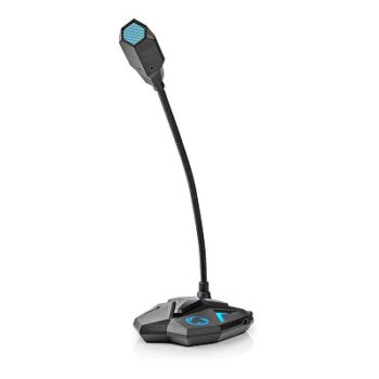 Amigo Nedis Gooseneck Gaming Microphone | with Mute Button