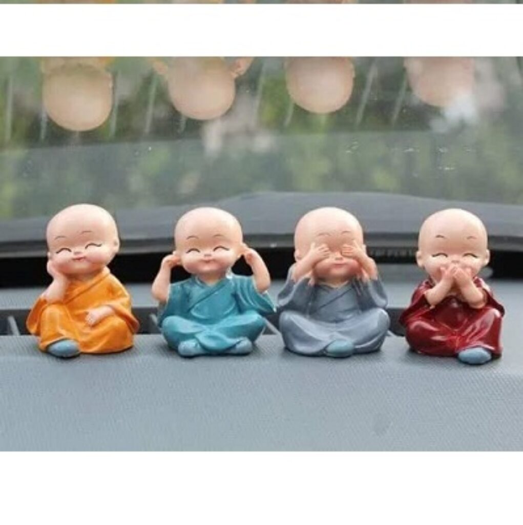 The Bright Storey Baby Monk Buddha Set