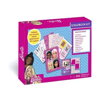 Barbie® Scrapbook Kit theamed DIY Scrapbook Kit