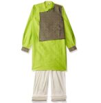 K&U Boy's Cotton Kurta Pyjama