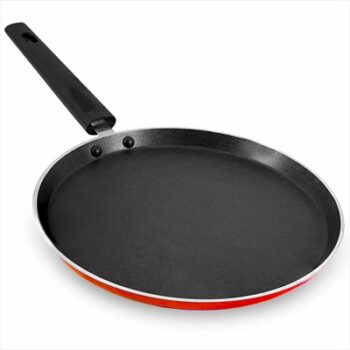 Butterfly Rapid Omni Tawa 250mm Induction Base (Aluminium, Red)