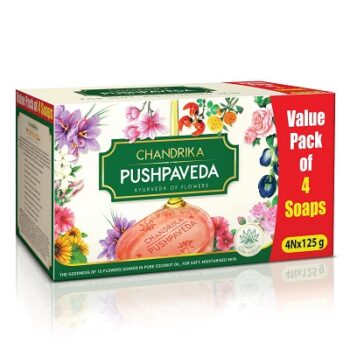 Chandrika Pushpaveda for Petal soft with Ayurveda of flowers 125g