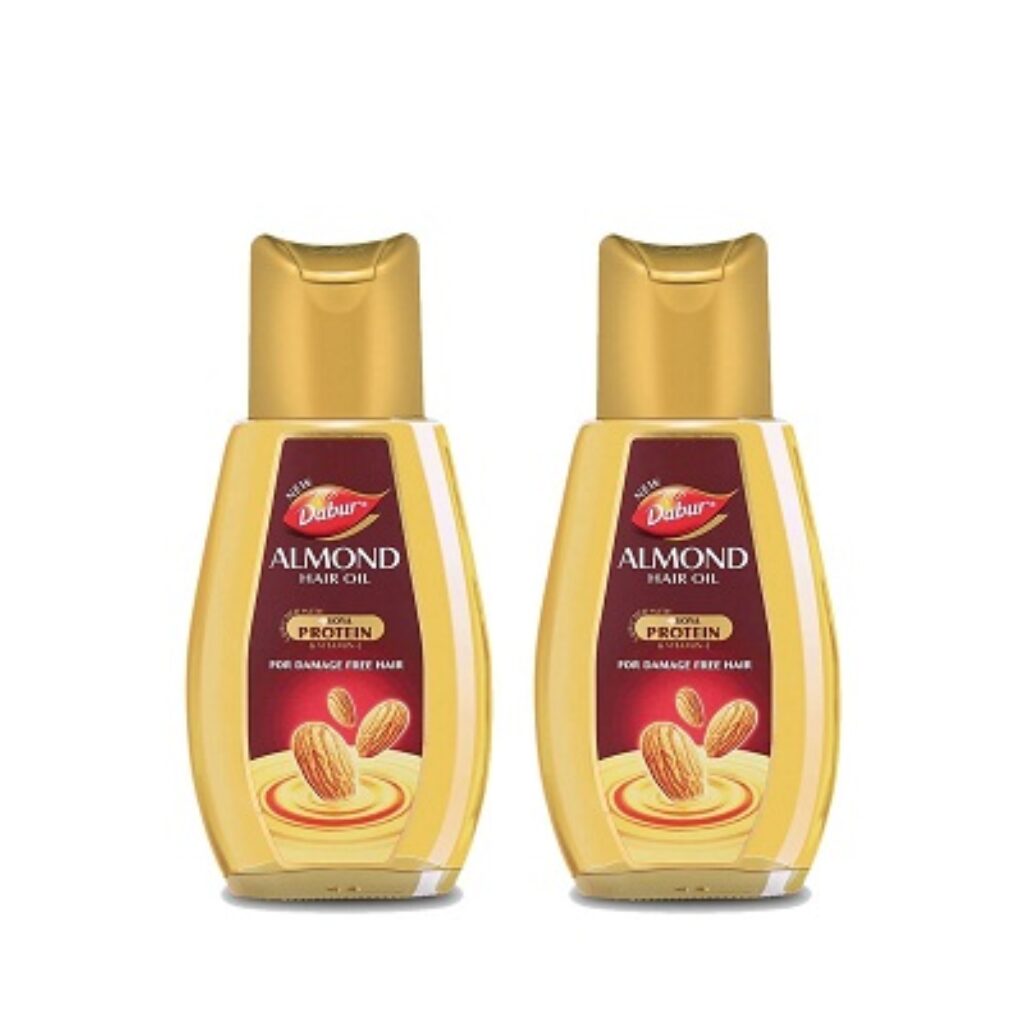Dabur Almond Hair Oil - 600ml (300ml*2)