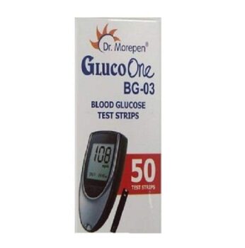 Dr. Morepen BG-03 Blood Glucose Test Strips 50s Pack
