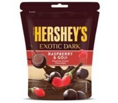 Hershey's Exotic Dark Chocolate Raspberry & Goji 100g (Pack of 2)