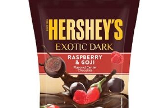 Hershey's Exotic Dark Chocolate Raspberry & Goji 100g (Pack of 2)