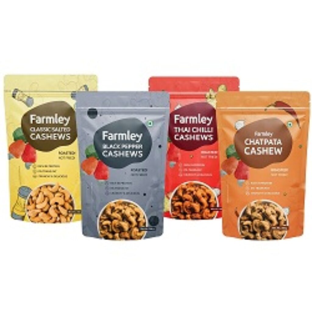 Farmley Roasted Cashew Nuts I 4 Roasted Kaju