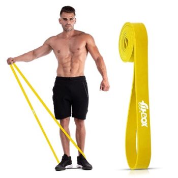 FitBox Sports Resistance and Pull up Band Cross Training Exercise Band for Home Gym Fitness