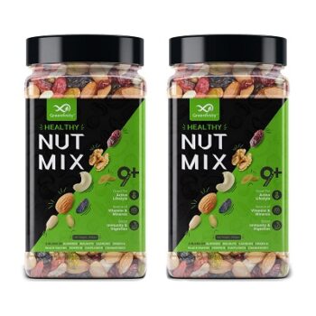GreenFinity Absolute Health, Premium Fruit, Nut & Fiber SuperMix, Healthy