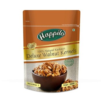 Happilo Deluxe 100% Natural Dried Kashmiri Walnut Kernels 200g