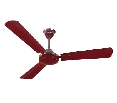 Havells 1200mm SS 390 Energy Saving Ceiling Fan (Brown, Pack of 1)
