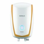 Havells Instanio 3-Litre 3KW Instant Water Heater (Geyser) White Mustard, Wall Mounting