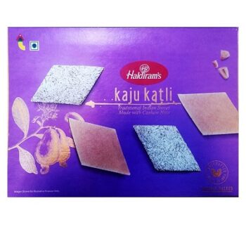 Haldiram's Kaju Katli/Burfi 200g, Traditional Indian Sweet