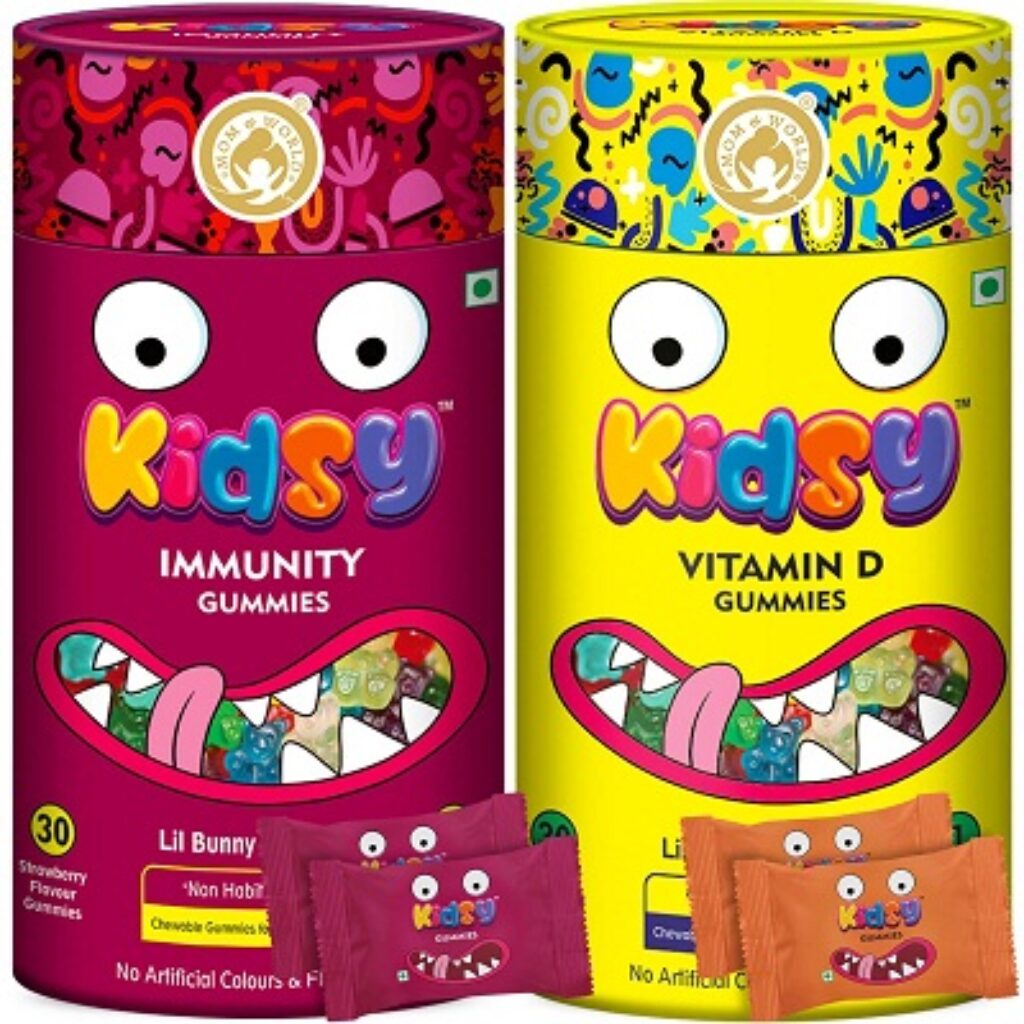 Mom & World Kidsy Immunity Gummies