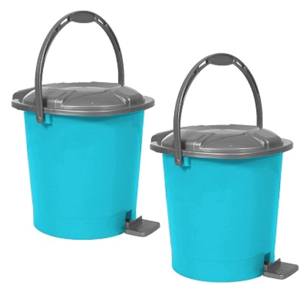 Kuber Industries Durable Plastic Pedal Dustbin|Waste Bin