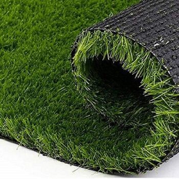 Kuber Industries PVC Artificial Grass Standard Door Mat