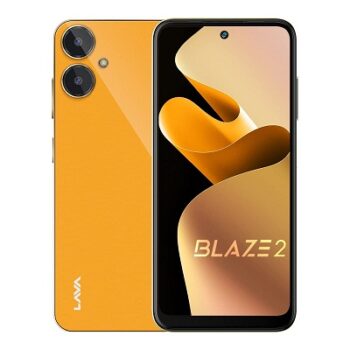Lava Blaze 2 (6GB RAM, 128GB Storage) - Glass Orange