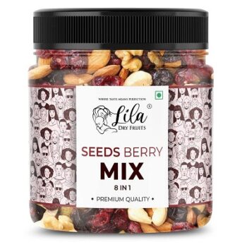 LILA DRY FRUITS Natural Premium Seed Berry Mix