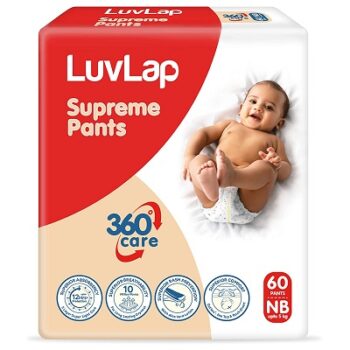 LuvLap Supreme Diaper Pants New Born (NB) 0 to 5kg