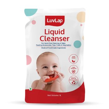 Luv Lap Liquid Cleanser Refill, Anti-Bacterial, Food Grade, For Baby Bottles,