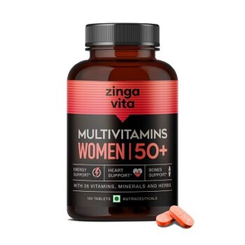 Zingavita Multivitamin Tablets for Women (120 Count)