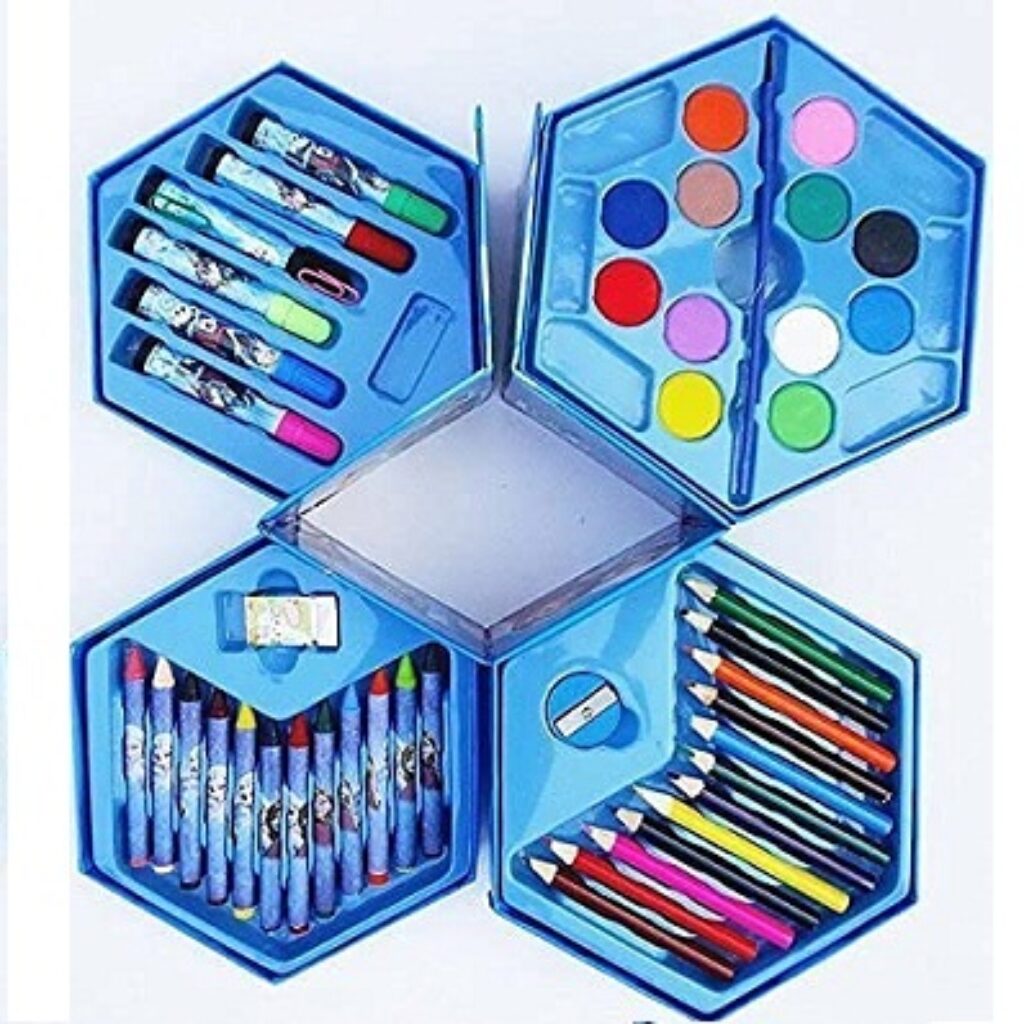 NETIGEMS Art Set, Colors Box, Color Pencil, Crayons