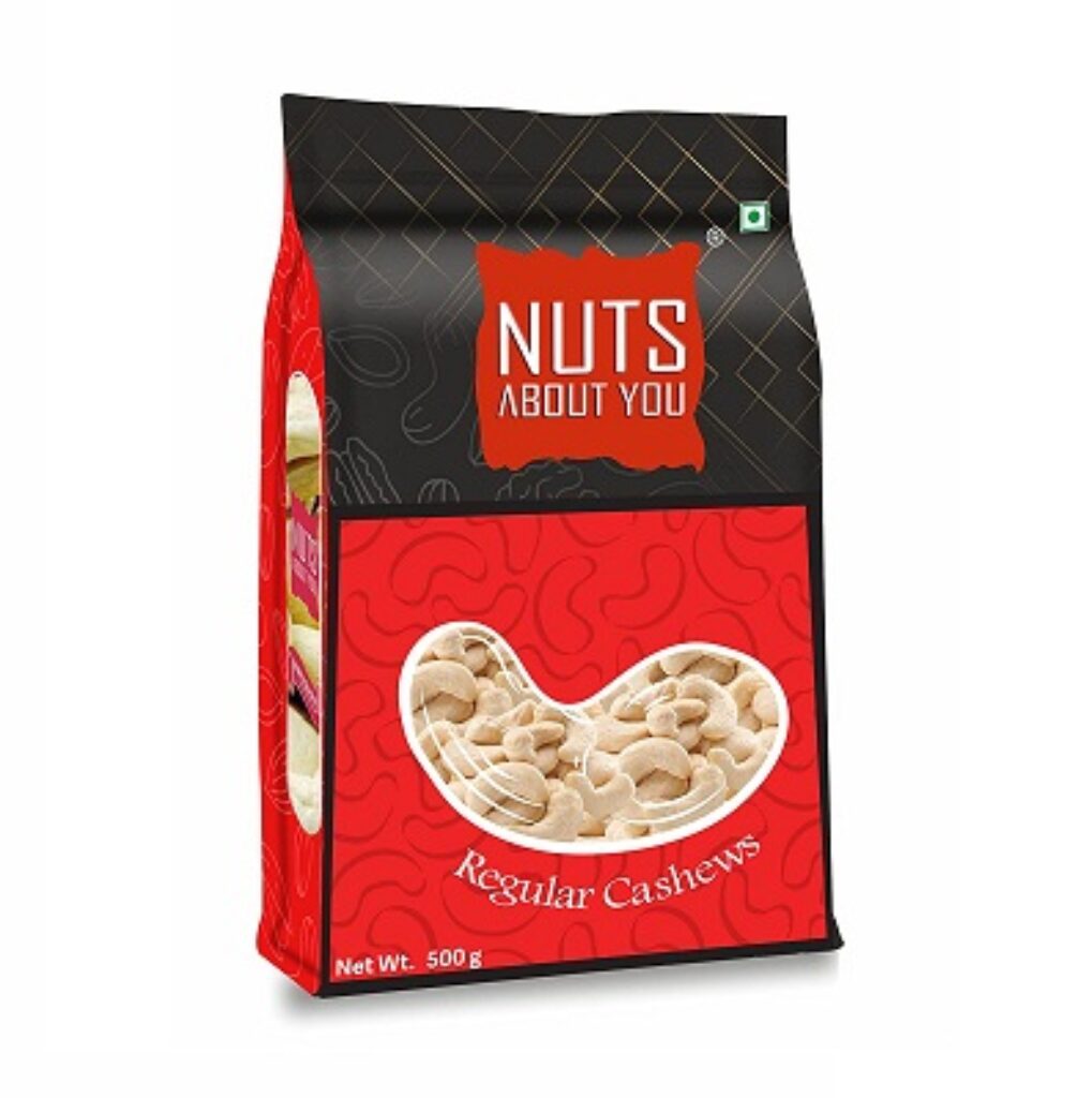 Nuts About You Cashews Regular 500 g