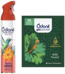 Odonil Combo Pack - Air Freshener Spray + Gel Pocket