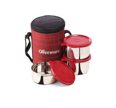 SOPL-OLIVEWARE Absolute Lunch Box | Stainless Steel Containers