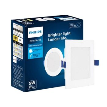 PHILIPS Astra Sleek 5-watt Square LED Downlighter