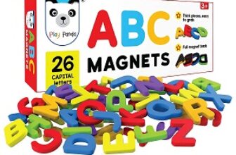 Play Panda ABC Magnets Capital Letters