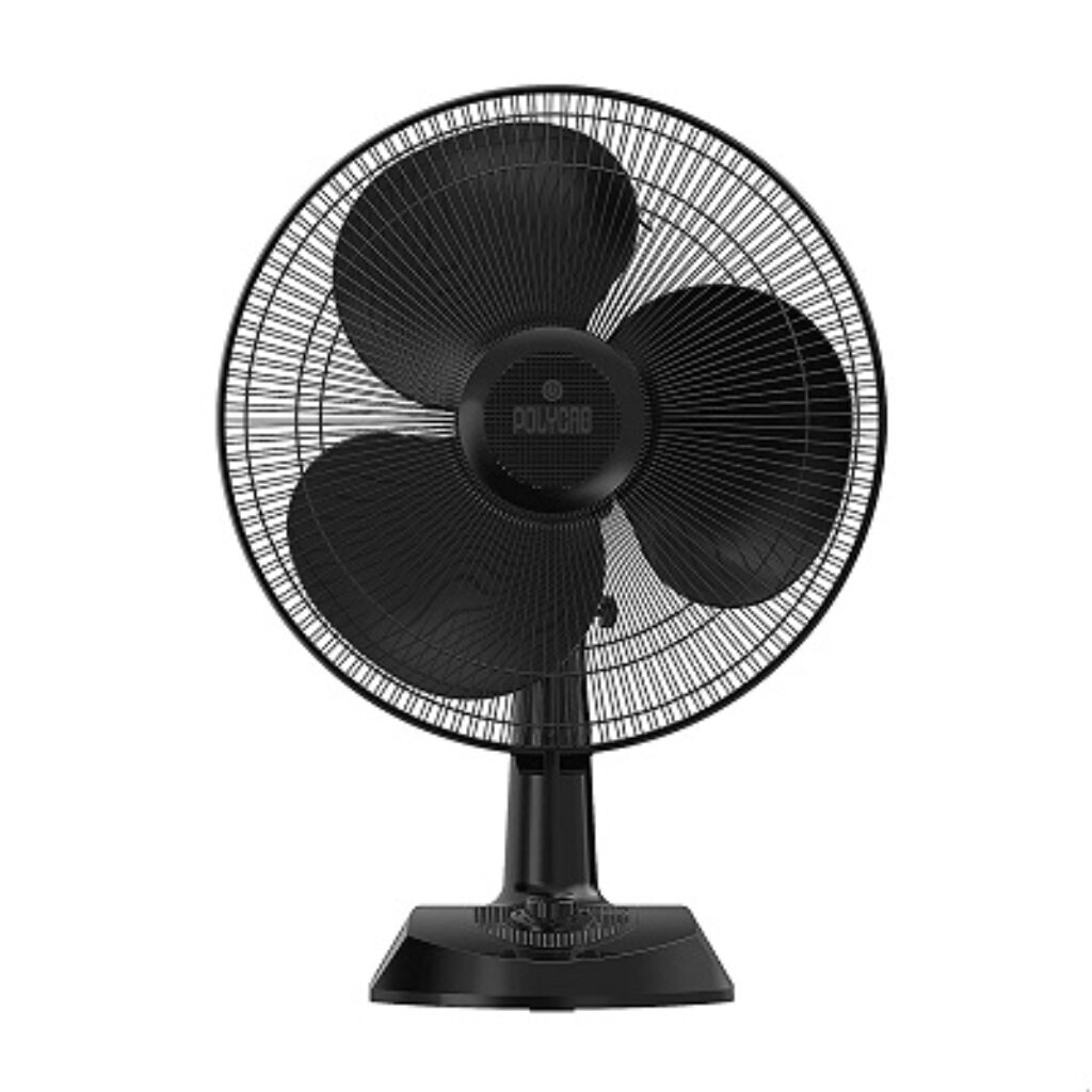 Polycab Aery 400 mm Table Fan (Black)