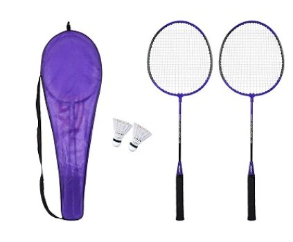 Fox Nano-Speed Fox-50 Badminton Racket Combo Pack with 2 Pieces Nylon Shuttlecock