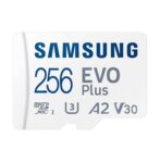 Samsung EVO Plus 256GB microSDXC UHS-I U3 130MB/s Full HD & 4K UHD Memory Card with Adapter
