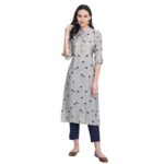 Sancom Women's Silk Regular Kurta