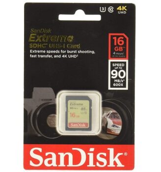 SanDisk Extreme SDHC, SDXNE 16GB