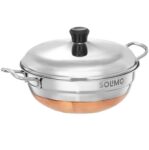 Solimo Stainless Steel Multi Kadai with Induction Base