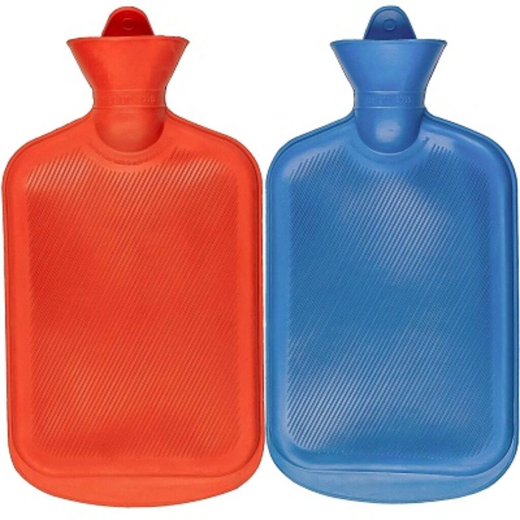 SteadMax Hot Water Bottle, Natural Rubber