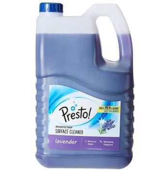 Amazon Brand - Presto! Disinfectant Surface Cleaner - 5 L (Lavender)