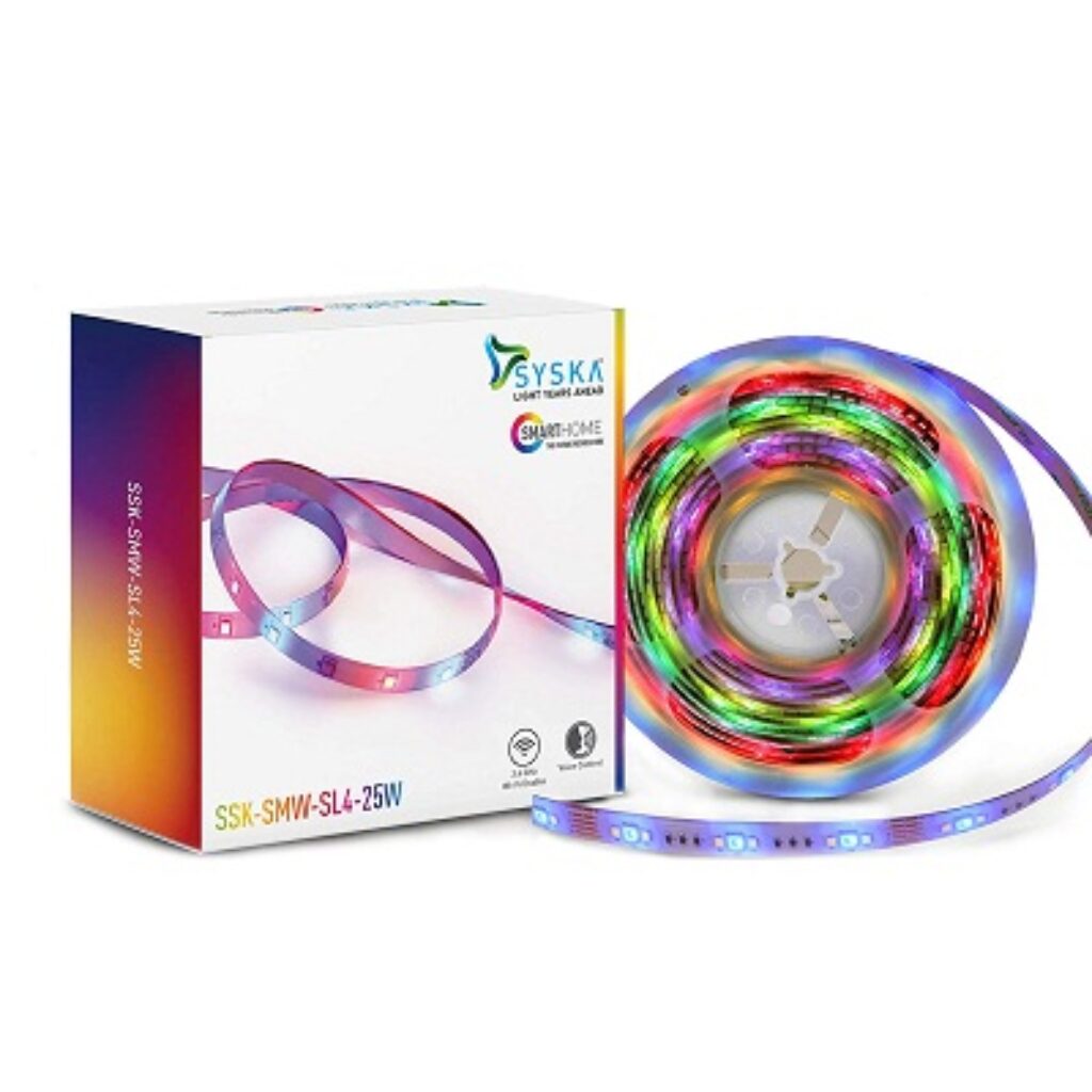 SYSKA Smart Wi-Fi Enabled 5M 25W 16million Color Strip