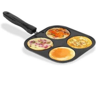 Black Olive Non Stick Grill Mini Uttapam Tawa