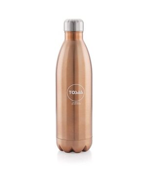 Tosaa Hot & Cold Double Wall Vacuum Insulated Flask Water Bottle Stainless Steel