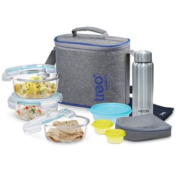 Treo By Milton All Fresh Premier Glass Tiffin Set