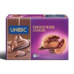 Unibic Foods India Pvt LTD Choco Kiss Cookies 250g, Filled with Chocolate