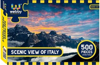 Webby Scenic View of Italy Jigsaw Puzzle, 500 Pieces