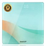 beatXP Optifit Air Digital Weighing Scale with Backlit LED Panel (Blue)