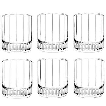 Pasabahce Leia Whisky/Juice Glass Tumbler 265 ml 6 Pcs Set, Transparent