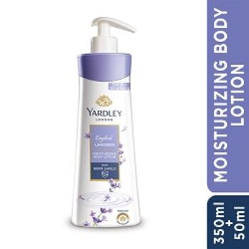 Yardley English Lavender Hand & Body Lotion for Women, 350ml + 50ml